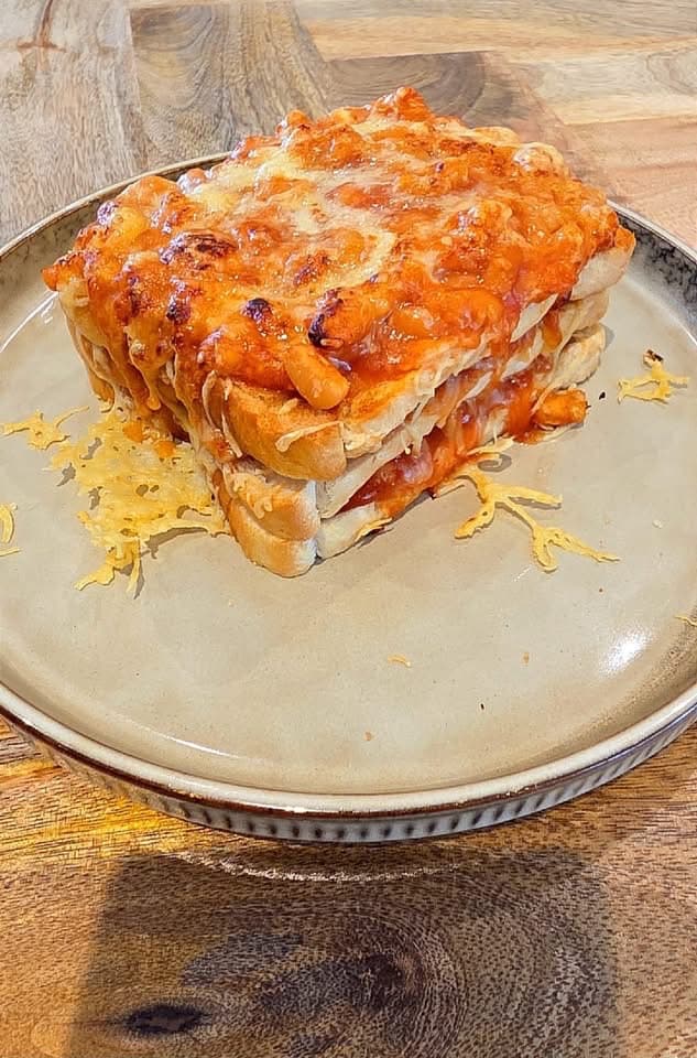 Beans on Toast Lasagne