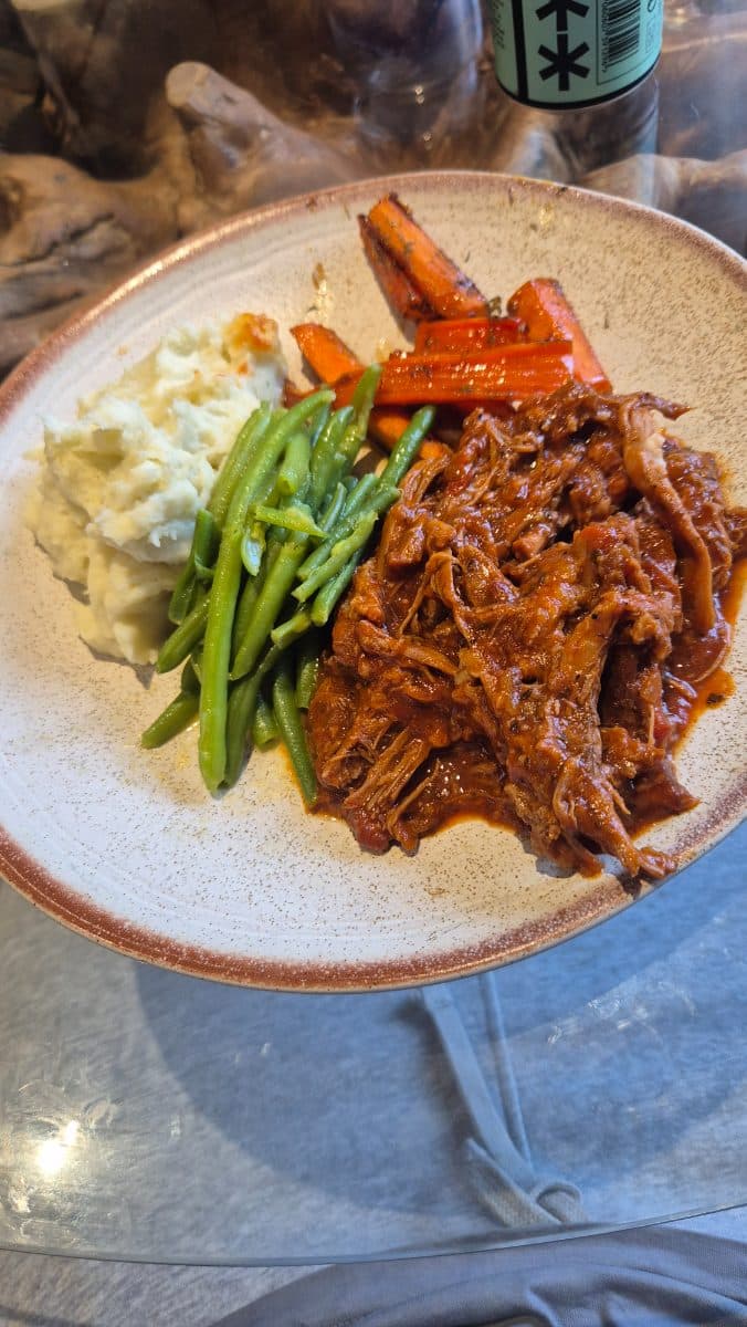 Red wine beef ragu